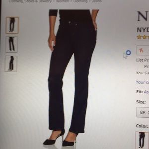Never worn NYDJ women’s petite bootcut jean